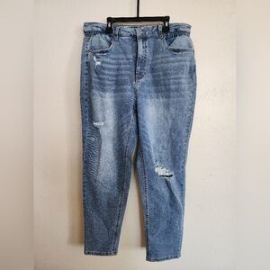 No Boundaries Women's Skinny Jeans - Light Blue